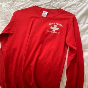 beach patrol long sleeve t shirt